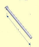 Winkel-Schraubendreher lang TORX 8